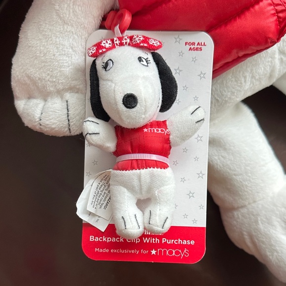 Macy's 2015 Holiday Snoopy Plush with puffer vest - Picture 5 of 10
